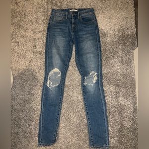 Levi 721 high rise skinny
